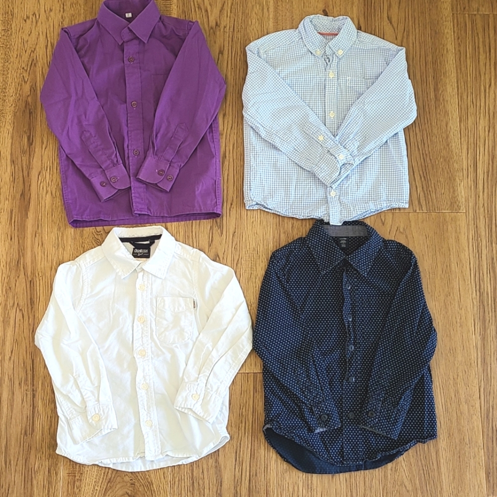 Boys 4T dress shirts